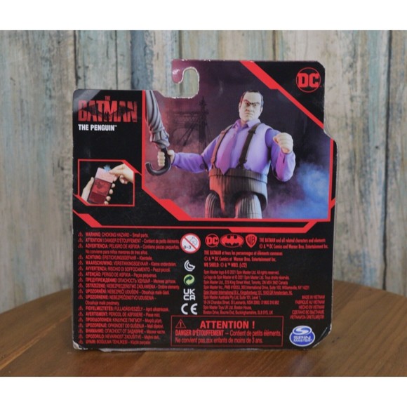 Spin Master DC The Batman Movie The Penguin 4" Action Figure - Picture 2 of 2